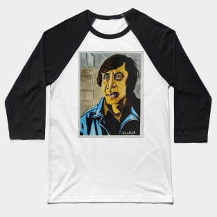 No Country For Old Men - "Call It" Anton Chigurh portrait (original) Baseball T-Shirt